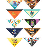 Bandanas Pet De Tecido Macho fêmea cães gatos tamanho M g gg