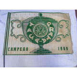 Bandeira Antiga Do Palmeiras Campeão Da