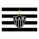 Bandeira Atlético Mineiro Grande 150x100 Tecido Listrada