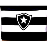 Bandeira Botafogo Grande Escudo Costurado Listrada 170 X 130