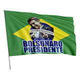 Bandeira Brasil Bolsonaro 2022 Modelo 1 100x70cm