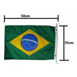 Bandeira Brasil Grande Uso Barcos Lanchas