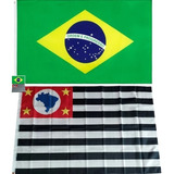 Bandeira Brasil São Paulo Oficial 90