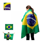 Bandeira Brasil Torcedor De Tecido 100 Poliéster 150 X 90cm