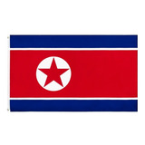 Bandeira Coreia Do Norte