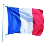 Bandeira Da França 90x128cm Dupla Face Em Poliéster