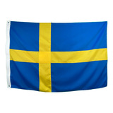 Bandeira Da Suécia 2 5p Oficial
