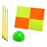 Bandeira De Canto Do Campo De Base Verde De Poste De 1 5 M