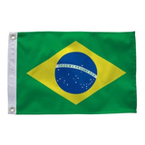 Bandeira Do Brasil 60 X 90 Cm Dupla Face 