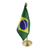 Bandeira Do Brasil De Mesa Com