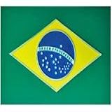 Bandeira Do Brasil Emborrachada Padrão Exército