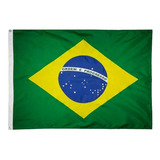 Bandeira Do Brasil Oficial 1 50 X 0 90 Mts Alta Qualidade