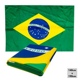 Bandeira Do Brasil Oficial 140x190 Cm Para Copa Promoção