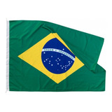 Bandeira Do Brasil Oficial 22 X 33cm Poliéster Promoção