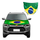 Bandeira Do Brasil Oficial Capo De Carro Tamanho Universal