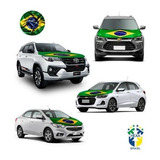 Bandeira Do Brasil Oficial P Capô De Carro Top 110x150cm