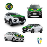 Bandeira Do Brasil Oficial Para Capô De Carro Top 110x150cm