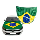 Bandeira Do Brasil Oficial Top Para Capô De Carro 150x90