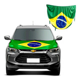 Bandeira Do Brasil Oficial Top Para Capô De Carro Grande
