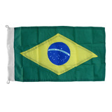 Bandeira Do Brasil P Barcos Mastro Alcançado Náutica 45 X 65