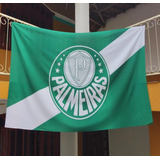 Bandeira Do Palmeiras Gigante Em Tecido