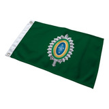 Bandeira Dupla Face Exercito 20 Cm X 30 Cm Premium Ilhós