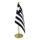 Bandeira Futebol Botafogo Preto E Branco