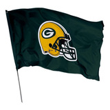 Bandeira Green Bay Packers Capacete Futebol Americano Nfl
