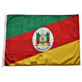 Bandeira Luxo Do Rio Grande Do Sul Cetim Duplo Tam 90x129cm