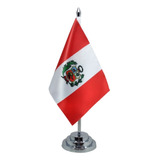 Bandeira Mesa Dupla Face Peru 29
