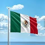 Bandeira México 150x90 Cm Oxford Poliéster