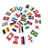 Bandeira Missões Evangelho 32 Nações 30x20cm