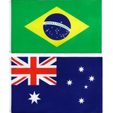 Bandeira Oficial Brasil Australia