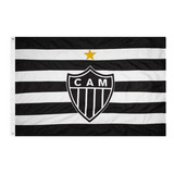 Bandeira Oficial Do Atlético Mineiro 128 X 90 Cm 2 Panos
