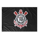 Bandeira Oficial Do Corinthians 68x98cm Dupla Face 1 5 Panos