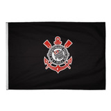 Bandeira Oficial Do Corinthians 68x98cm Dupla Face 1 5 Panos