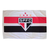 Bandeira Oficial São Paulo F C Padrão Luxo Bordado 1 30 Mt