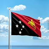Bandeira Papua Nova Guiné 150x90 Cm