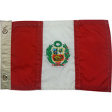 Bandeira Para Moto Do Peru Bordada