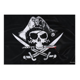 Bandeira Pirata Dupla Face De Poliéster