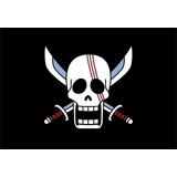 Bandeira Piratas Do Ruivo One Piece