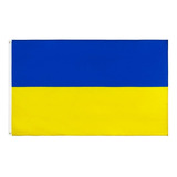 Bandeira Premium Ucrânia Oficial 150 X 90 Cm Dupla Face