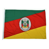 Bandeira Rio Grande Do Sul Dupla Fac 2,5 Panos Nylon Oficial