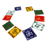 Bandeira Tibetana Budista Budismo Om Mani Pademe Hum