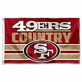 Bandeira WinCraft San Francisco 49ers 49er Country 3x5