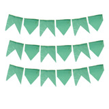 Bandeirinha Junina De Plástico Verde 100