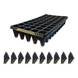 Bandeja 50 Células Triangular 10 Unidades Irrigação