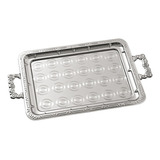 Bandeja Bolas Aço Inox 088b Pantheon Inox Retangular