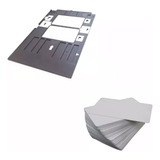 Bandeja Cartão Pvc P Impressoras E 115 Unidades Cartão Pvc