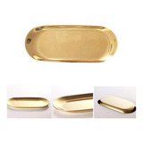 Bandeja Cirúrgica Aço Inox Dourada